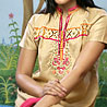 Designer Kurta with Churidaar in Khatan Fabric