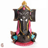 Dark Brown Long Neck Ganesha