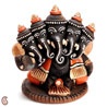 Terracotta Panchmukhi Ganeshaji