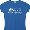 Broke His Jaw - Wicked Slogan T-Shirt