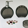 Midnight Soap Dispenser Set