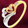 Facetz Diamond Heart Ring