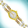 Jagdamba 2 Line Combination Pearl Watch